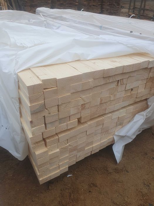 Łata kantówka sucha strugana 4x6cm