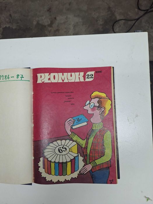 ,, PŁOMYK ,,Dwutygodnik mlodzieżowy rocznik 1987.