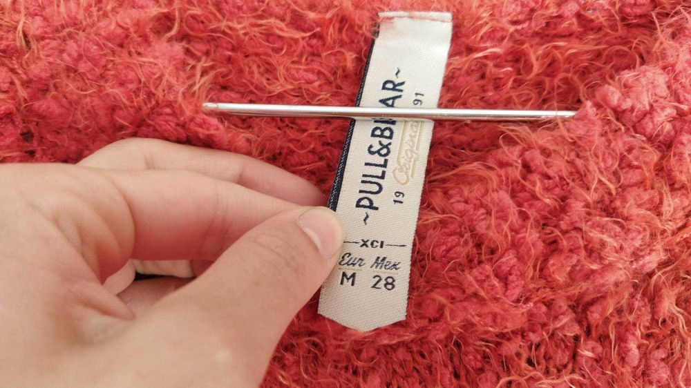 Camisola cor de laranja Pull and Bear