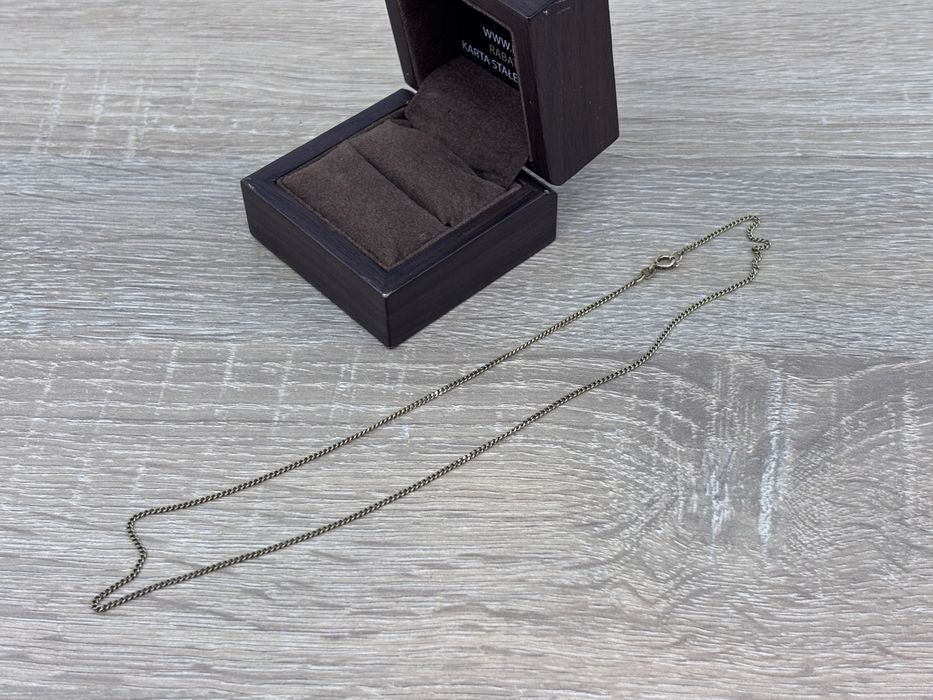 Złoty łańcuszek pancerka pr. 585 3,30g dł. 45cm używany