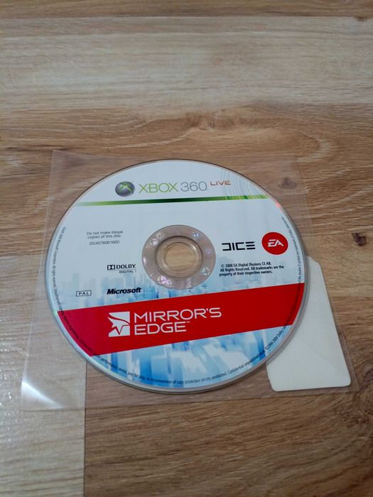 Gra xbox 360 Xbox one Mirror's Edge sprawna szybka wysyłka