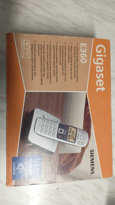 Telefon stacjonarny bezprzewodowy Gigaset E360