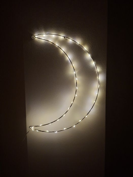 Grinalda de luz meia lua