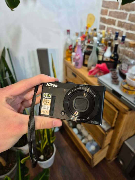 Nikon Coolpix P340 czarny | stan dobry | w pełni sprawny | zestaw