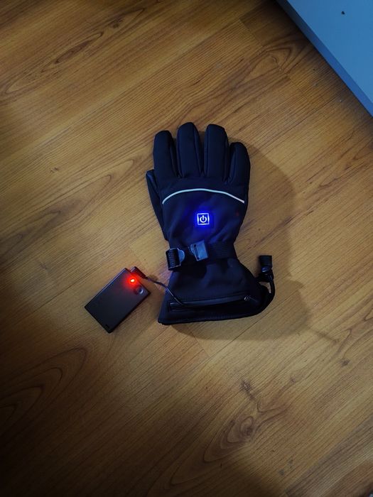 Luvas aquecidas   confortáveis