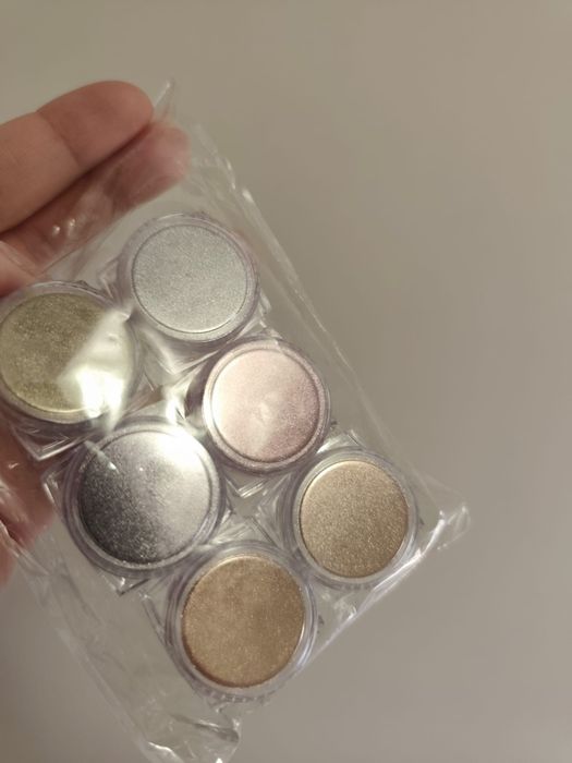 Pó cromado para unhas