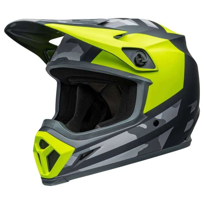 Kask cross enduro BELL MX-9 mips Fluo Green/Gray rozmiar S 55-56cm