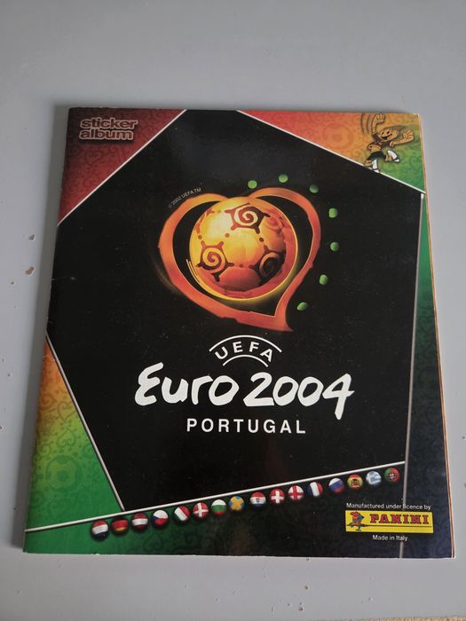 Caderneta Euro 2004 completa