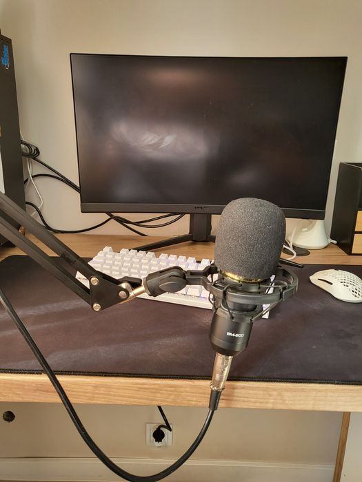 Mikrofon BM-800 w komplecie