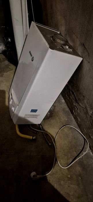 Esquentador a gas ligação  esqueiro