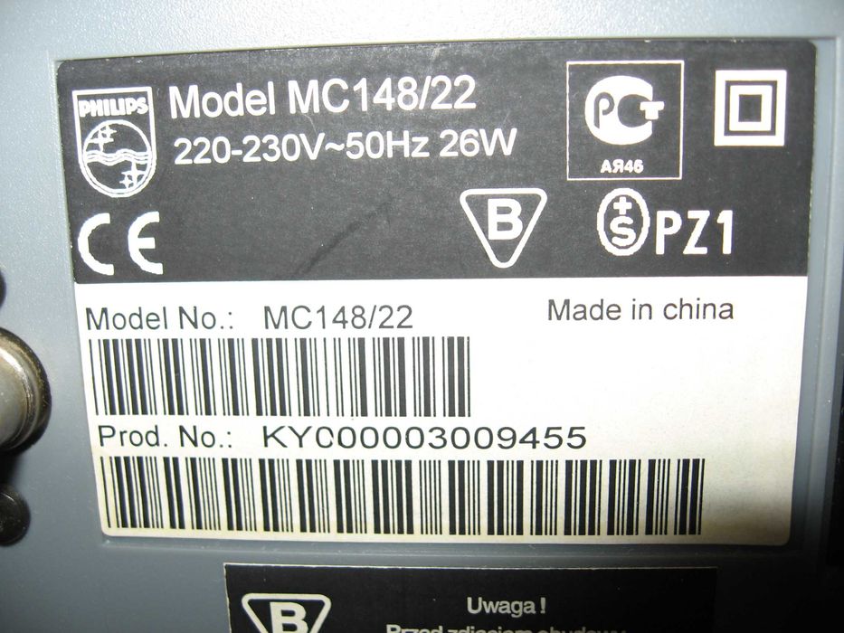 wieża Philips  MC 148/22