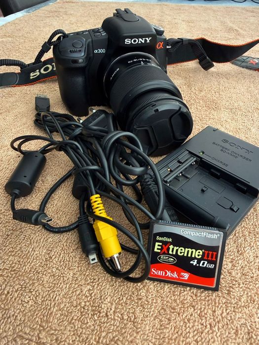 Sony Alpha A300- super lustrzanka.