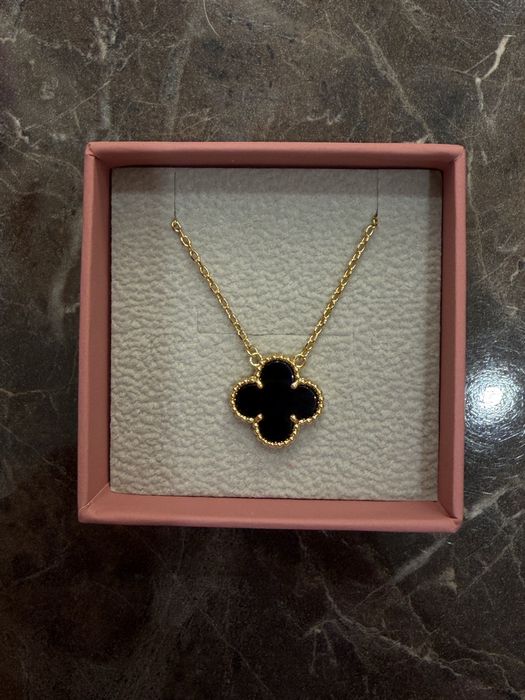 Підвіска Van cleef конюшина 45 см під лимоне золото