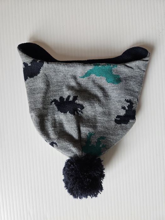 Czapka zimowa dinozaury rozm 50 H&M