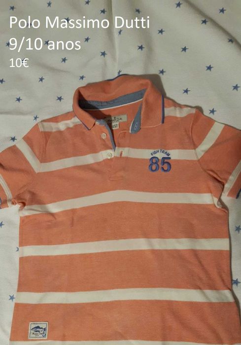 Roupa de criança de 8 e 10 anos