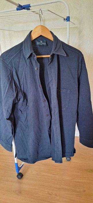 Camisa Throttleman azul escuro