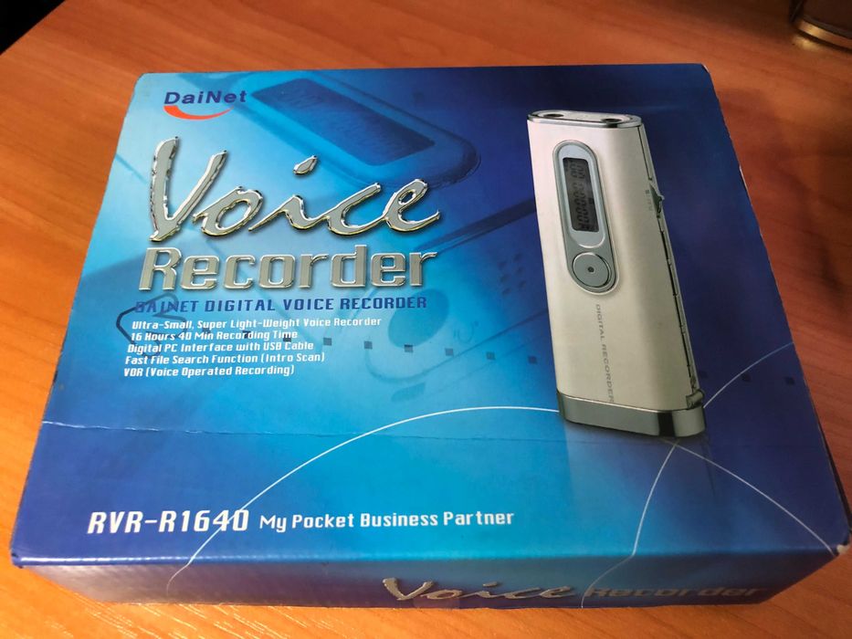 Диктофон цифровий DaiNet RVR-R1640