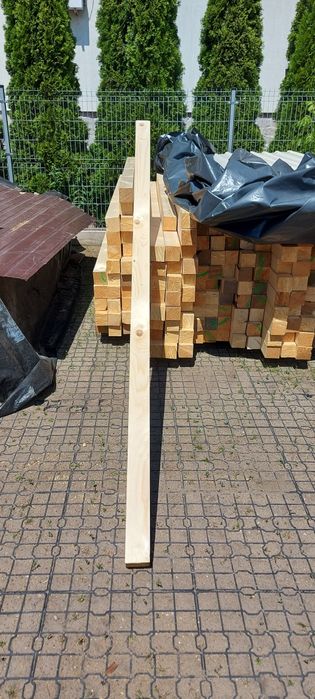 Kantówka świerkowa heblowana 9x9cm