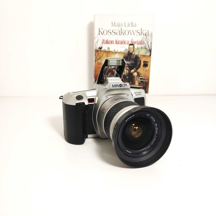 Ładna Lustrzanka Analogowa MINOLTA DYNAX 505si 28-80mm 3,5-5,6 Makro