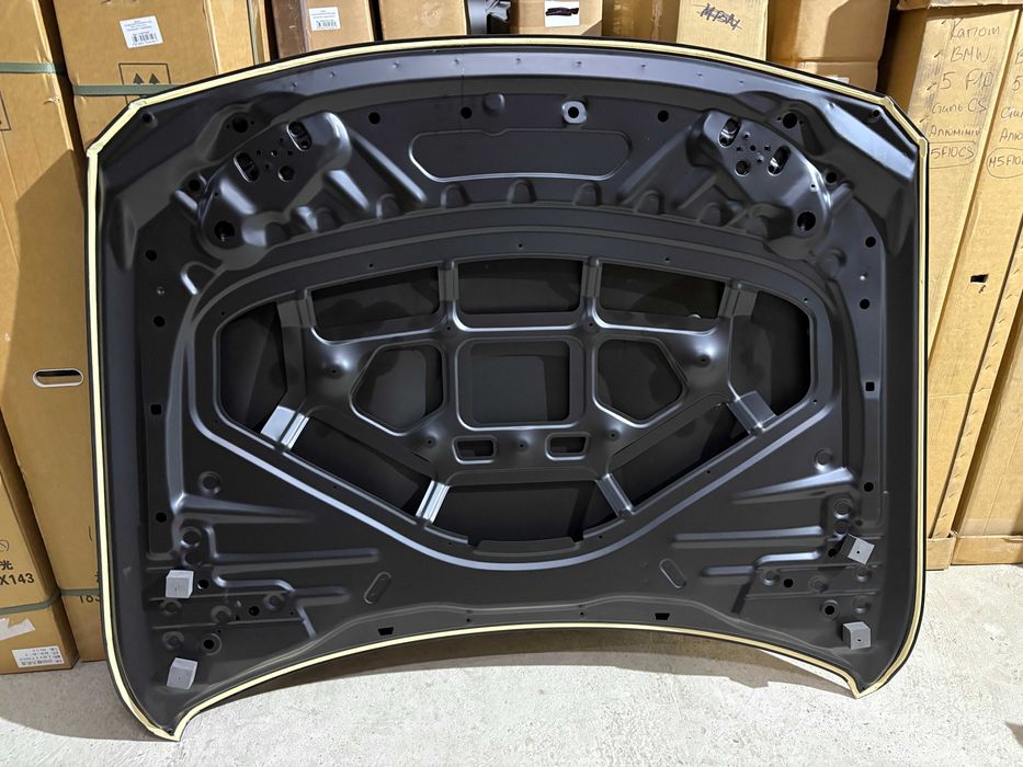 Капот стиль M Сталь + герметик на BMW F30  2011-2018 р капот БМВ f30