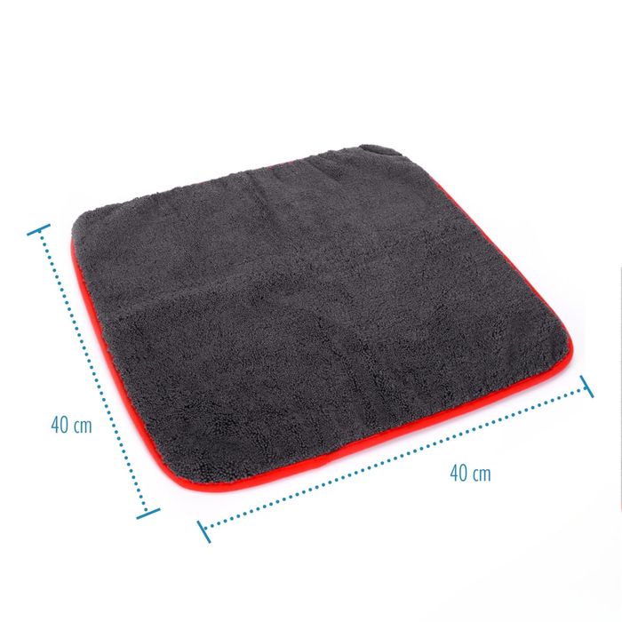 Ściereczka z mikrofibry do auta 40x40cm 3szt czyszczenie detaling