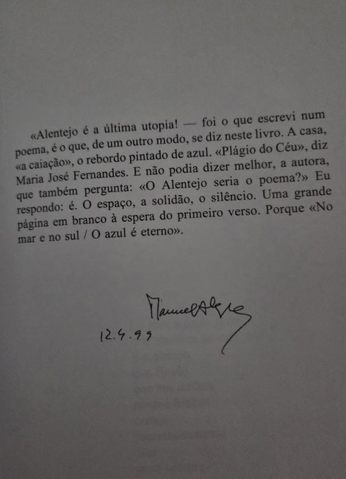 Alentejo Sem Fim, livro