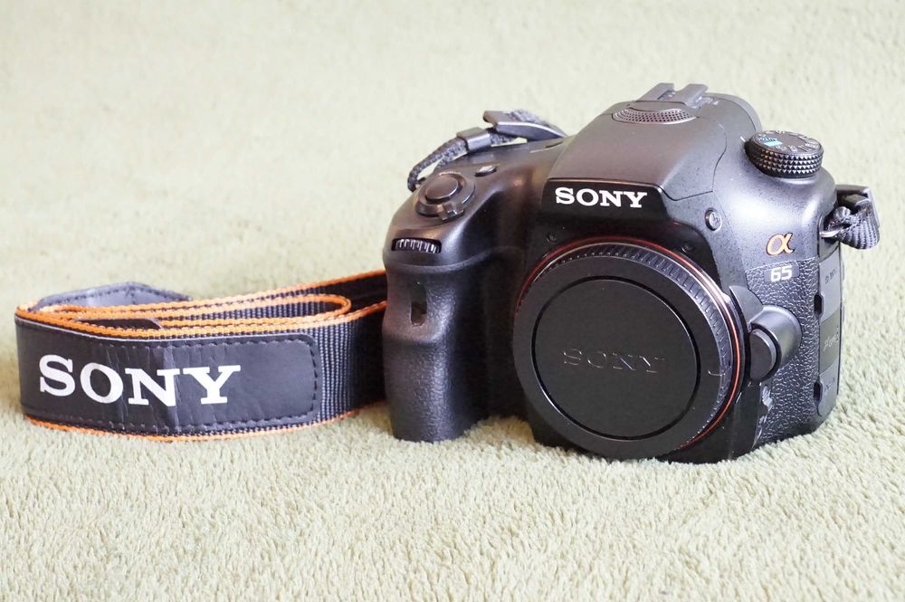Sony SLT-A65 korpus z przebiegiem 17896 zdjęć - komplet