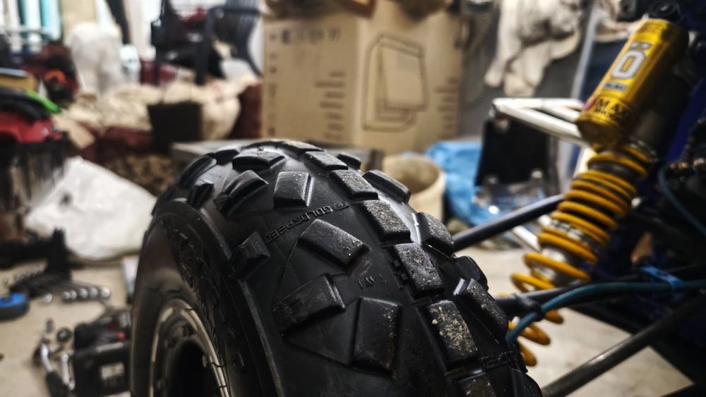 Pneus moto4 Goldspeed e Worcraft