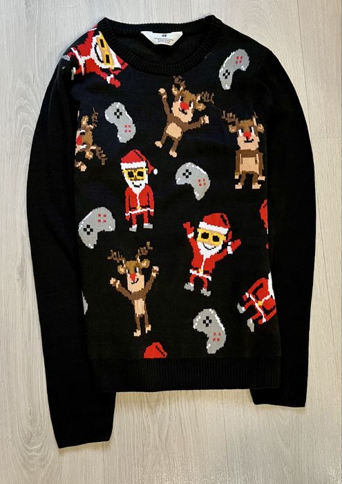 Новорічний світер xs санта