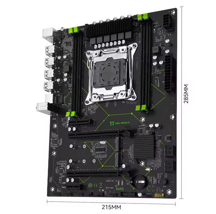MACHINIST MR9A-H X99 LGA 2011-3 + Xeon E5 2650 V4 + DDR4 32  ГБ 2400