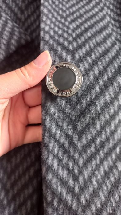 Świetny lekki płaszczyk damski jesienny przejściowy rozmiar M 38