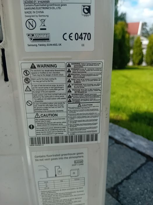 Klimatyzacja ścienna Samsung