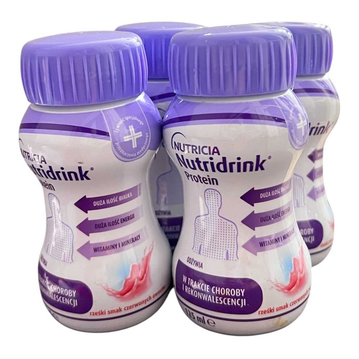 Nutrirink Protein o smaku czerwonych owoców 4 x 125ml; ważność: 01.02.2027