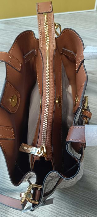 Сумка Michael Kors emilia молочна