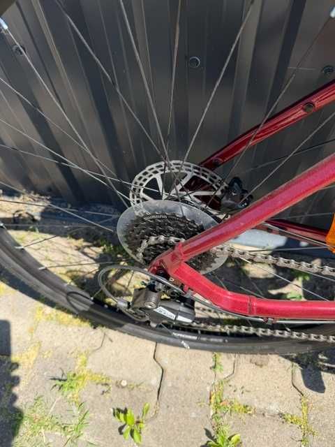 Rower KROSS NOWY Evado 4.0 rozm. L, cena 1349 zł czerwony