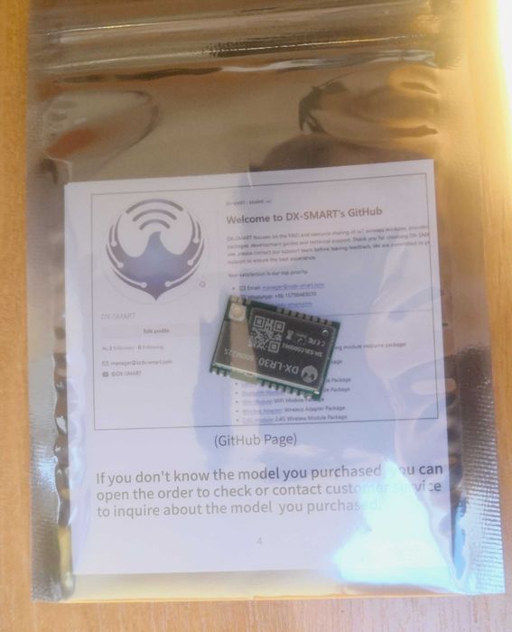 Moduł LoRa SX1262 868Mhz LR30 22dBm 8KM Meshtastic Meshcore Semtech