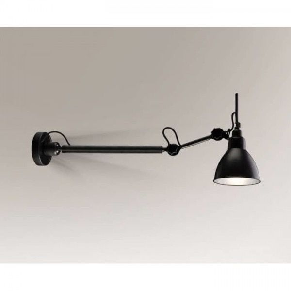 lampa shilo loft nowoczesna czarna wisząca DAISEN