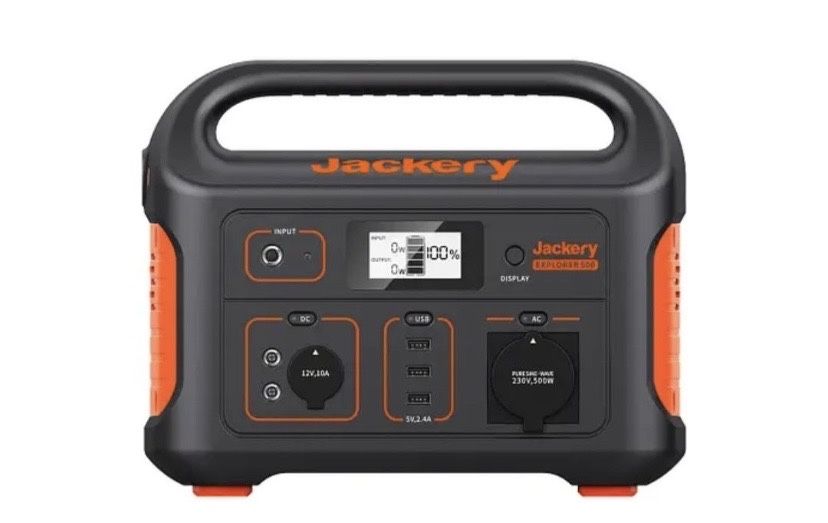 Зарядна станція Jackery Explorer 500EU 518Wh 143889mAh 500W