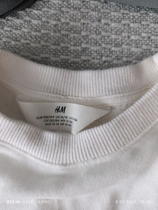 Dwie bluzy H&M i Cropp