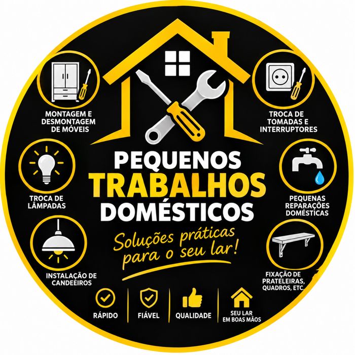 Faço pequenos trabalhos Domesticos