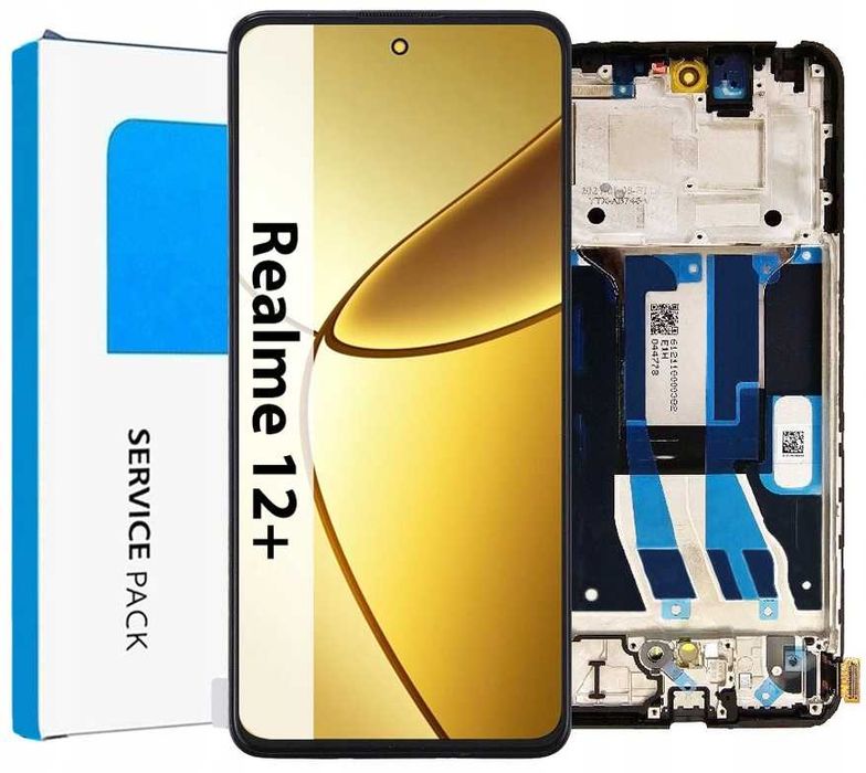 Realme 12+ 12 plus 5G wyświetlacz dotyk LCD serwis wymiana TanieEkrany