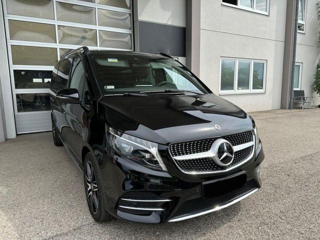 Бампер AMG рестайлинг Mercedes W447 Vito Viano V-Class Решетка