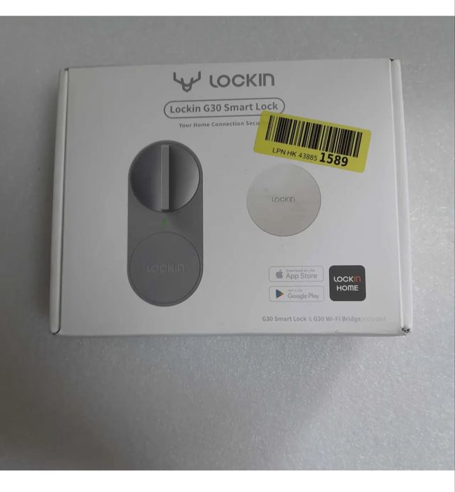 Розумний смарт-замок Lockin G30 Smart Lock + Wi-Fi Bridge (Комплект із шлюзом)