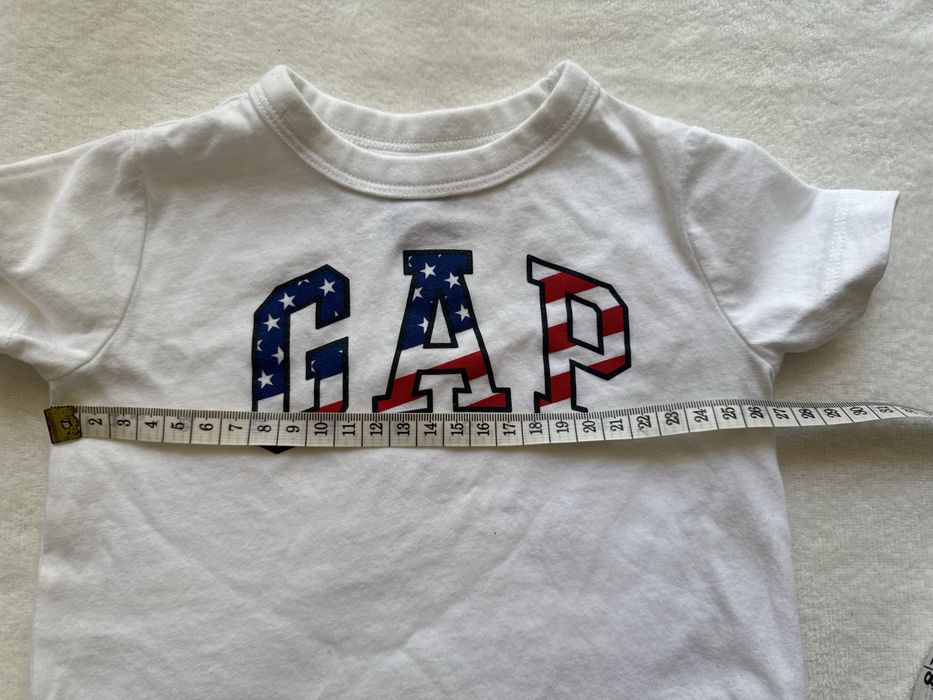 Koszulka GAP 80 cm 12–18 miesięcy flaga USA