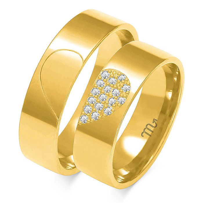 Nataliebizu Złote Obrączki Ślubne