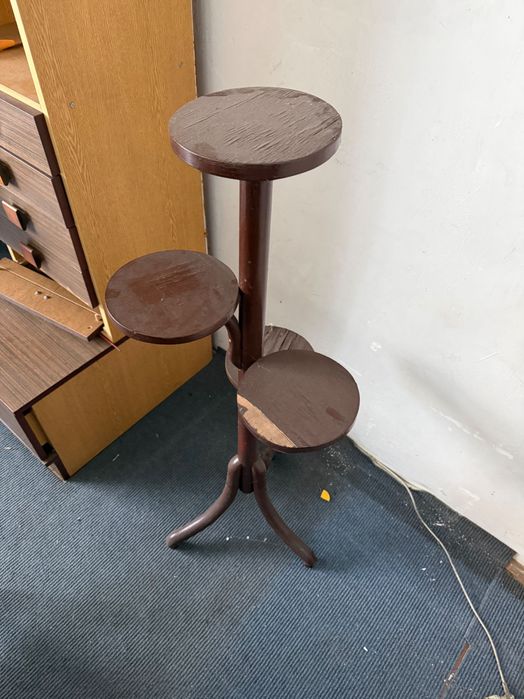 Kwietnik gięty PRL Radomsko Thonet | Vintage do renowacji