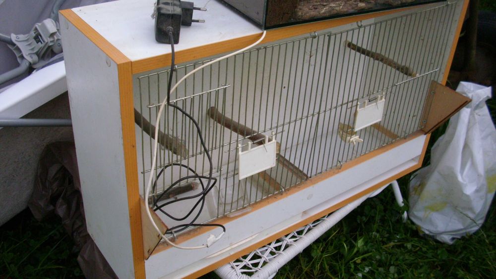 Klatka na ptaki , małe terrarium