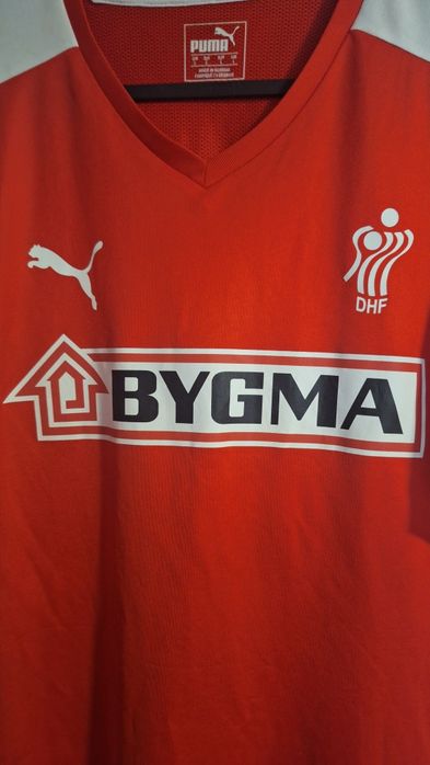 koszulka Puma piłka ręczna reprezentacja Danii autograf  Handball