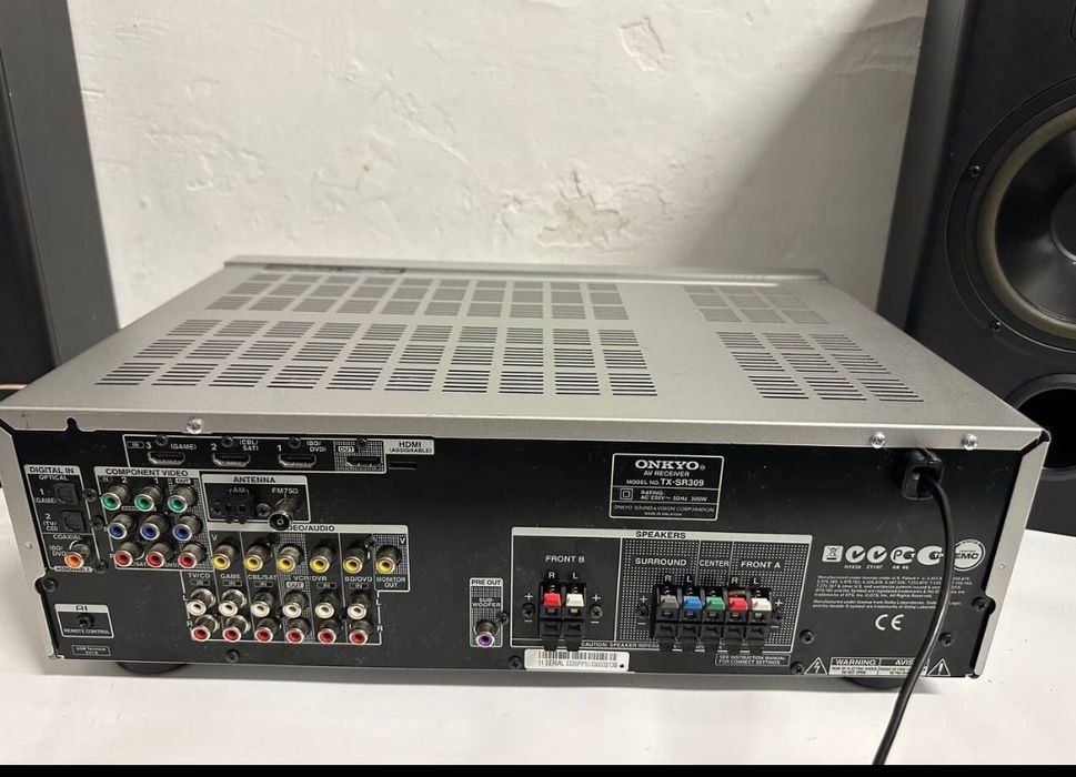5.1 Amplituner Onkyo TX-SR 309, 5*125 Wat
