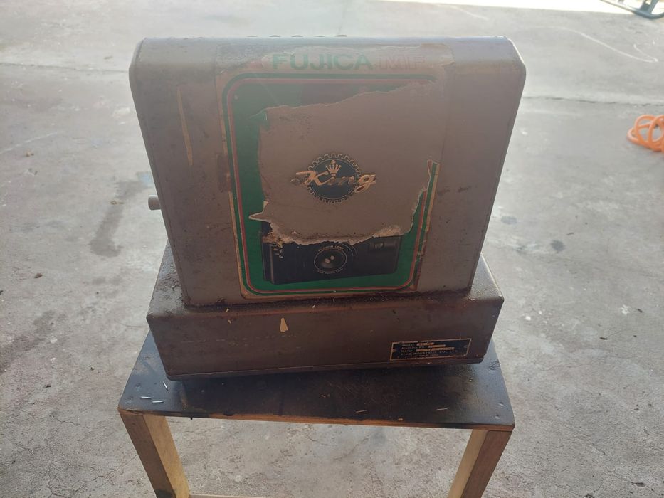 Caixa registradora para restauro
